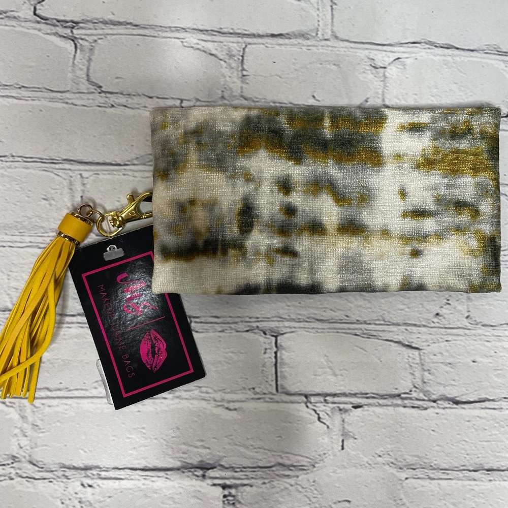 NWT Mini Makeup Junkie Cosmetics Travel Bag Fog Lights Boutique - Picture 4 of 4